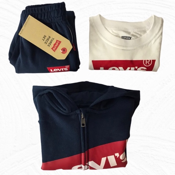 NWT Levi’s 3 piece hooded outfit - Picture 12 of 15